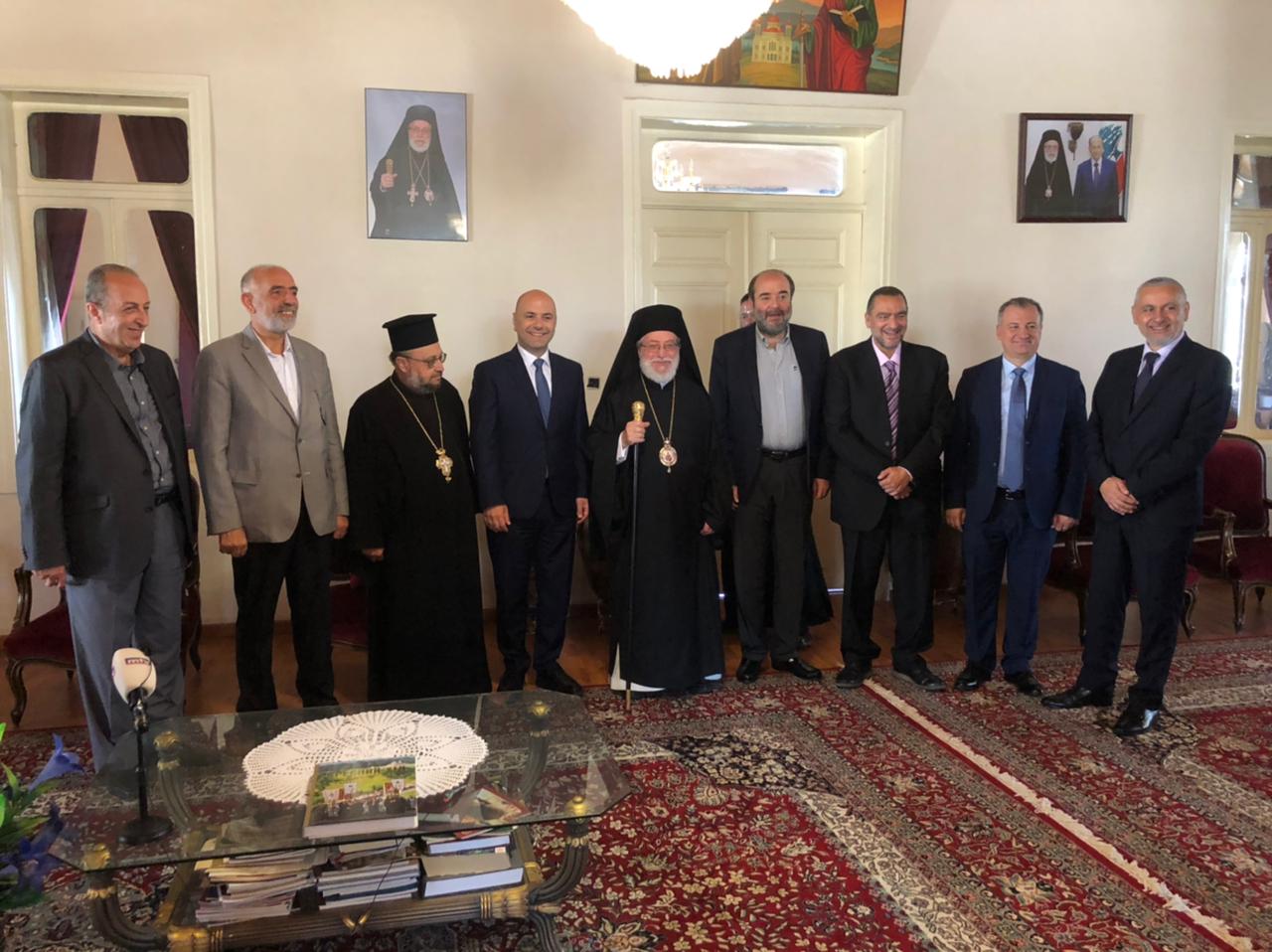 الوفد القواتي في مرجعيون 