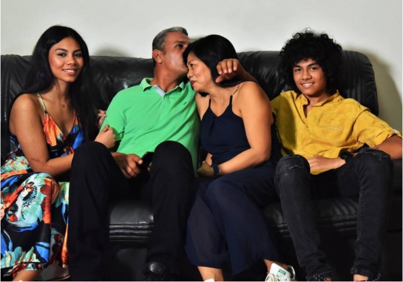 عيلة فرح ( تصوير فضل عيتاني)