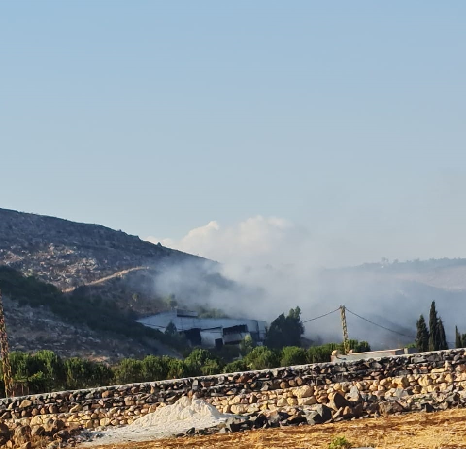 اليوم صارت عملية الحرق تتم جهاراً، على عينك يا تاجر، في وضح النهار كما تُظهر الصورة