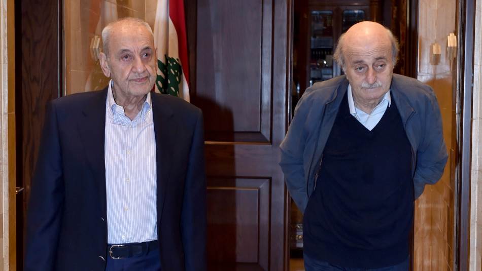 اللقاء الذي عقد قبل فترة بين برّي وجنبلاط فيه الكثير من الجدية (مجلس النواب)
