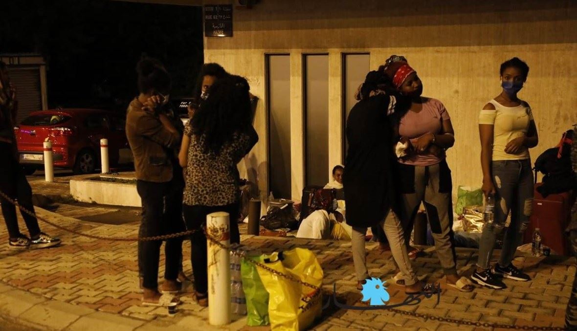 عاملات اجنبيات في لبنان