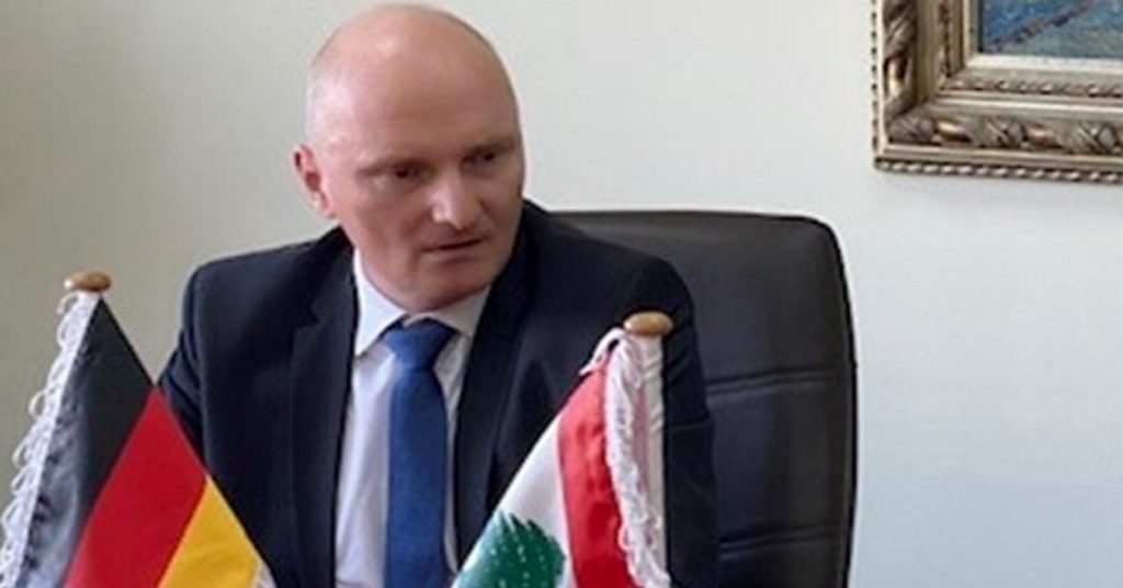 السفير الألماني لدى لبنان أندرياس كيندل