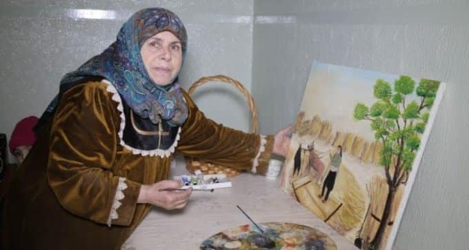 الرسامة حمدى يحيى