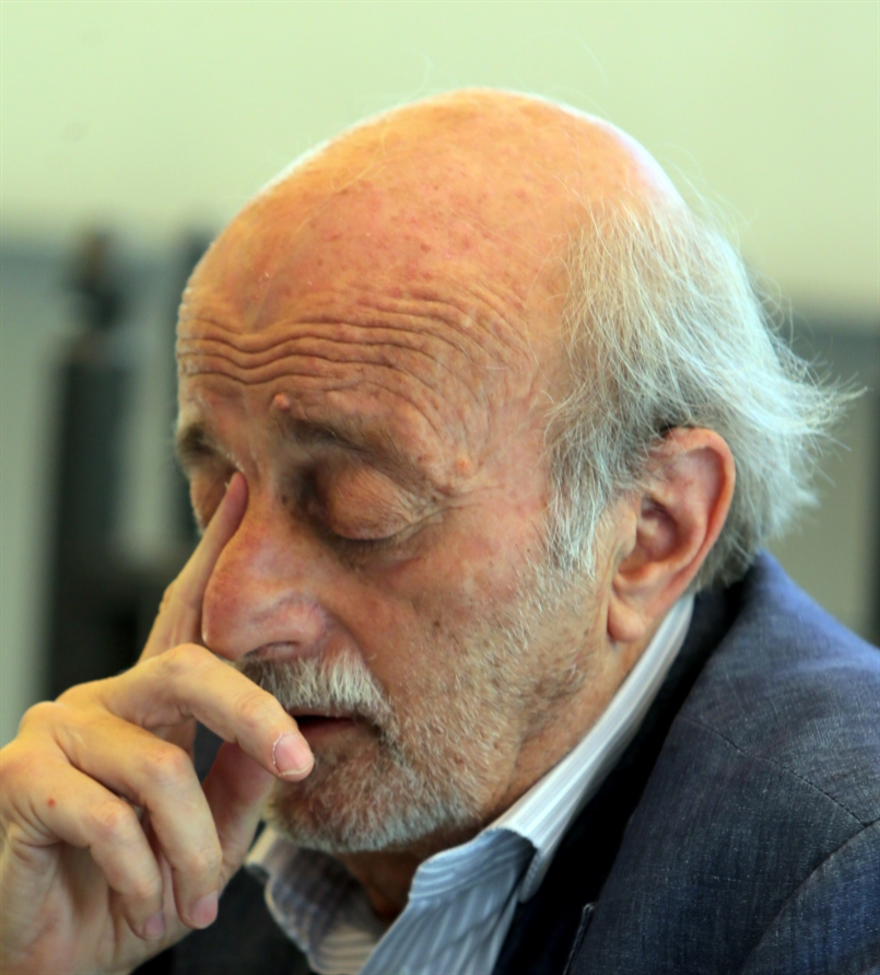 رئيس الحزب التقدمي الاشتراكي وليد جنبلاط