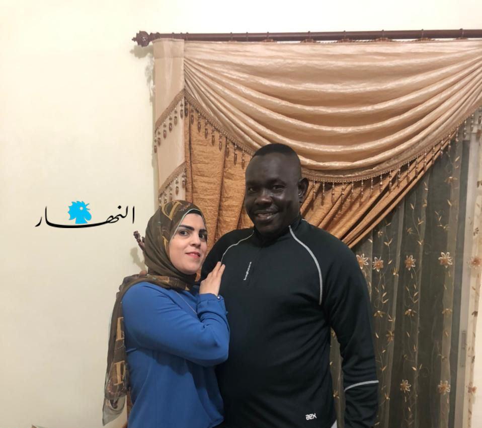 الزوجان أسامة وروزانا