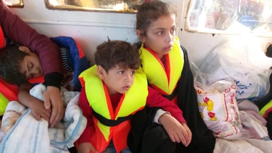 أنقذهم خفر السواحل اليوناني (المدن)