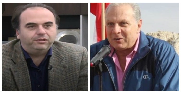 قائمقام مرجعيون الأستاذ وسيم حايك ومدير عام مؤسسة مياه لبنان الجنوبي الدكتور وسيم ضاهر 