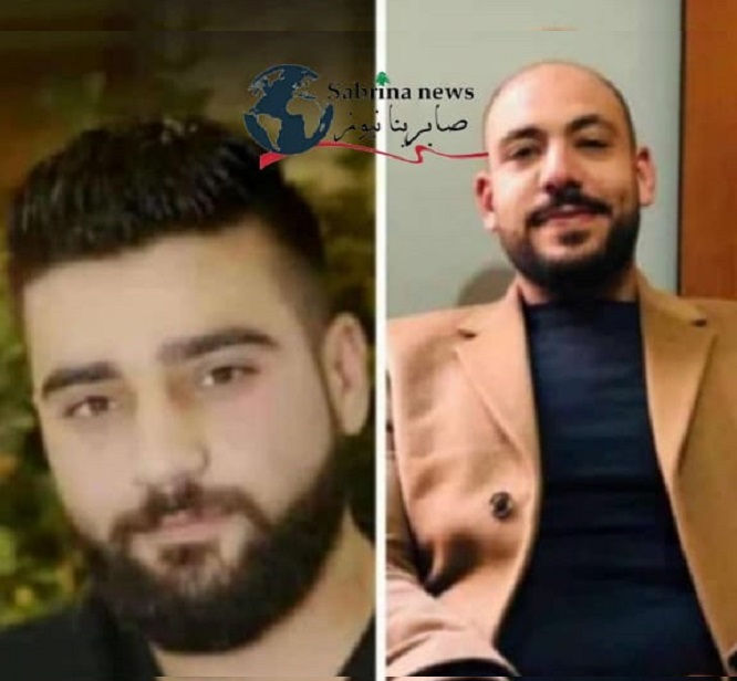 العريسان المغدوران طارق زيدان ويحيى علاء الدين