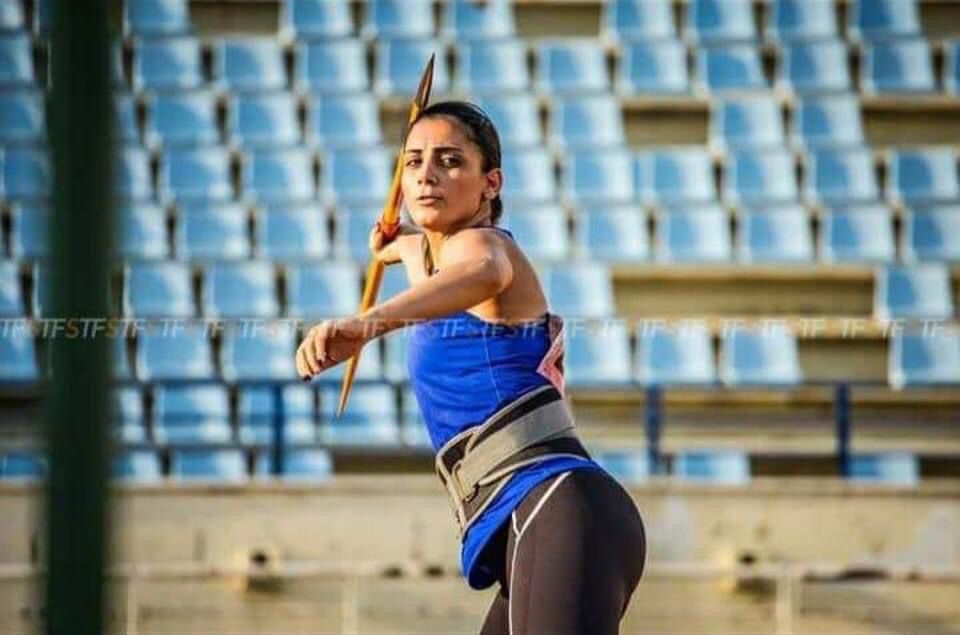 ابنة بلدة القليعة الرياضية جانيت سعيد