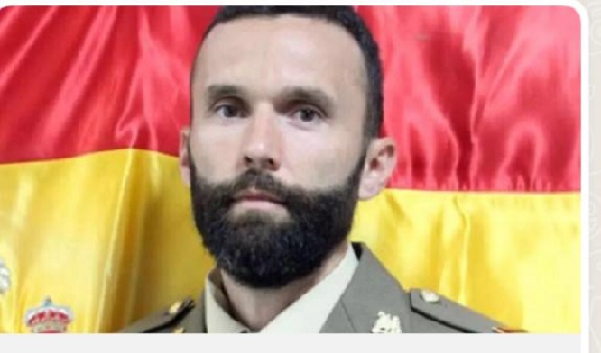 الجندي الاسباني الفقيد بيدرو سيرانو أرجونا