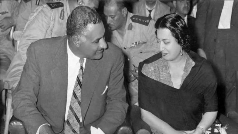 أم كلثوم وجمال عبد الناصر