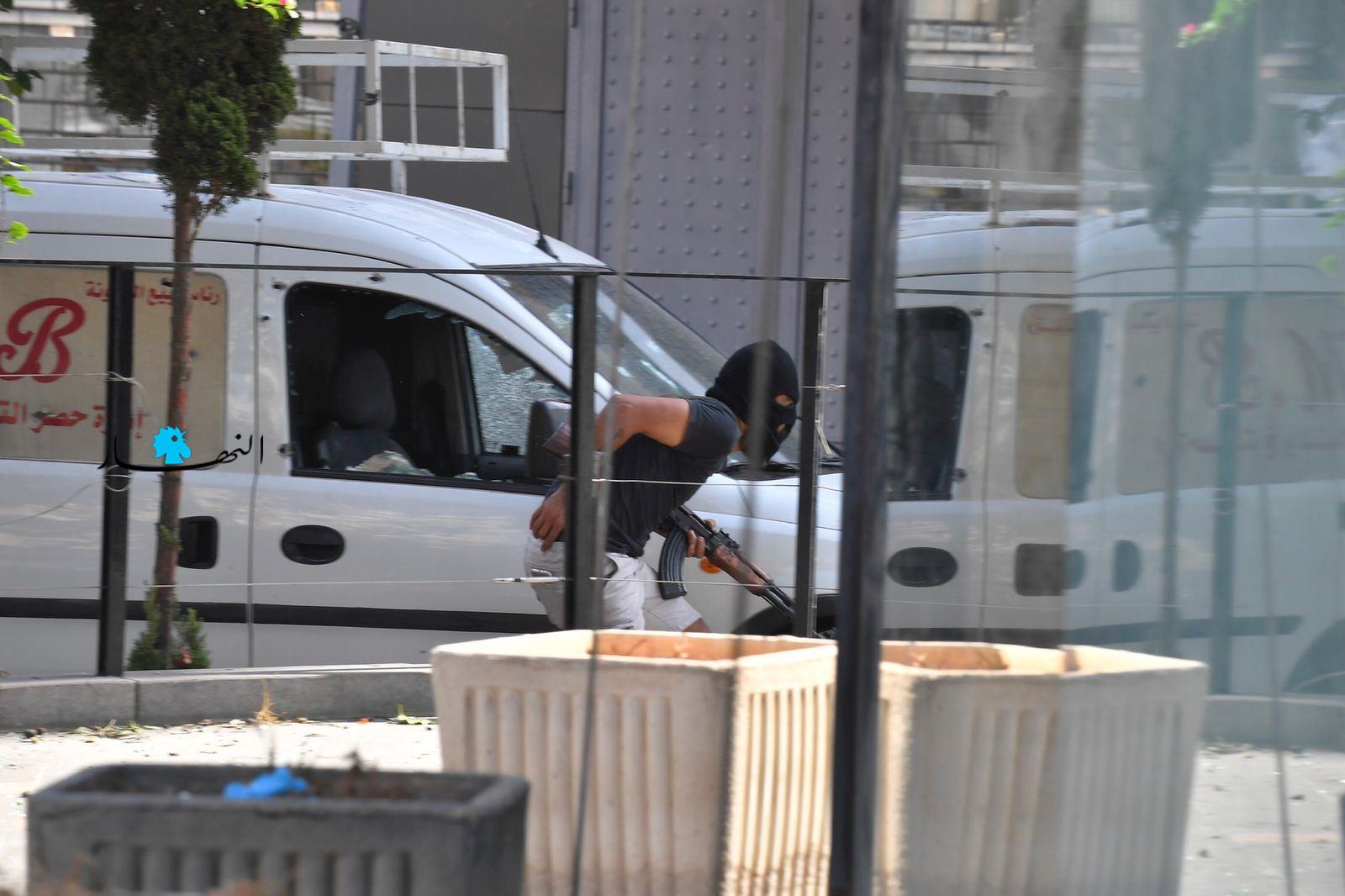 مُسلّح في اشتباكات الطيونة (تشرين الأوّل 2021، تعبيرية