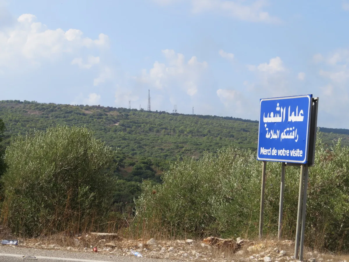 أحراج علما الشعب الخضراء قبل أن تفتك بها القذائف الإسرائيلية