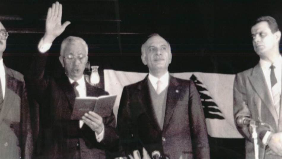 يتضمن الارشيف صور جميع الرؤساء حين كانت الوكالة وسيطاً توزع صور دالاتي ونهرا على الصحف (الرئيس الهراوي يتلو اليمين الدستوري)