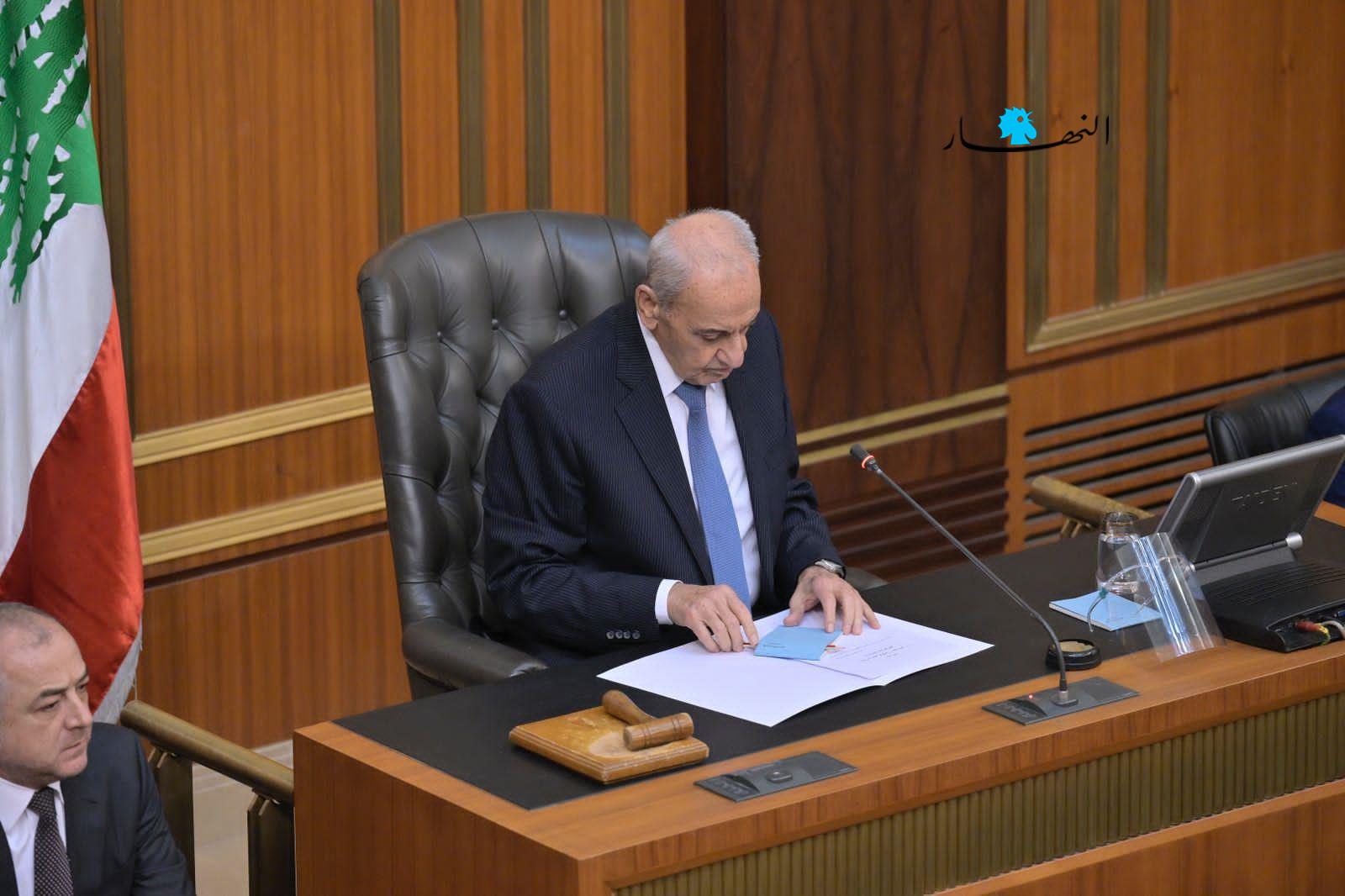 رئيس مجلس النواب نبيه بري