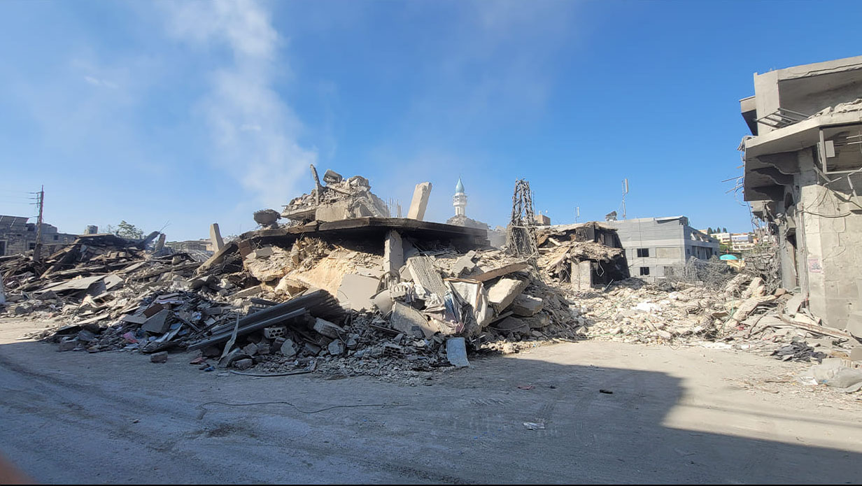 الدمار في النبطية