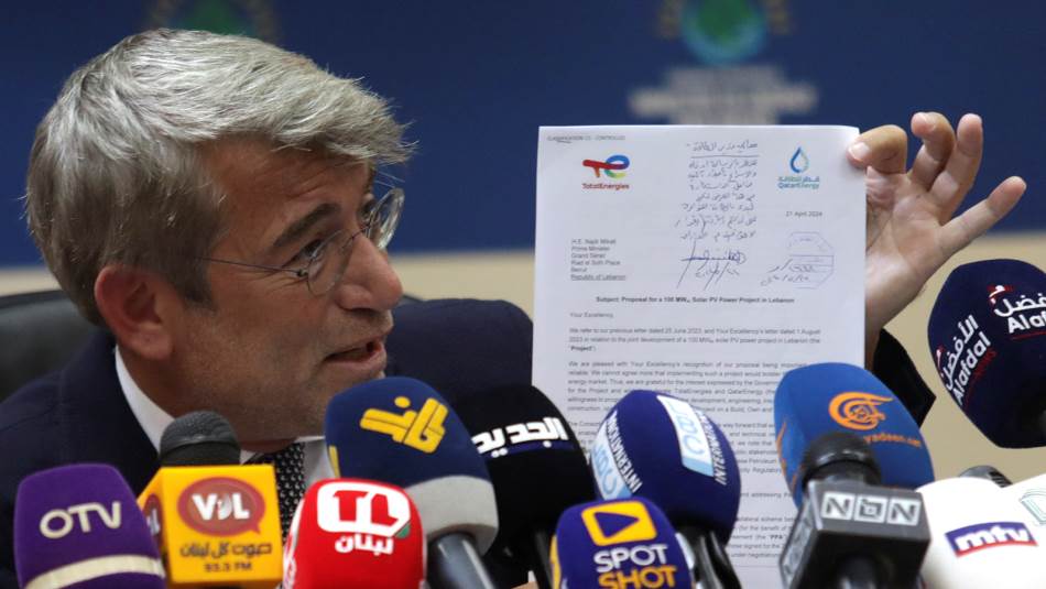 تطلب توتال وقطر للطاقة ضمانات مالية لأكثر من 6 أشهر (علي علوش)