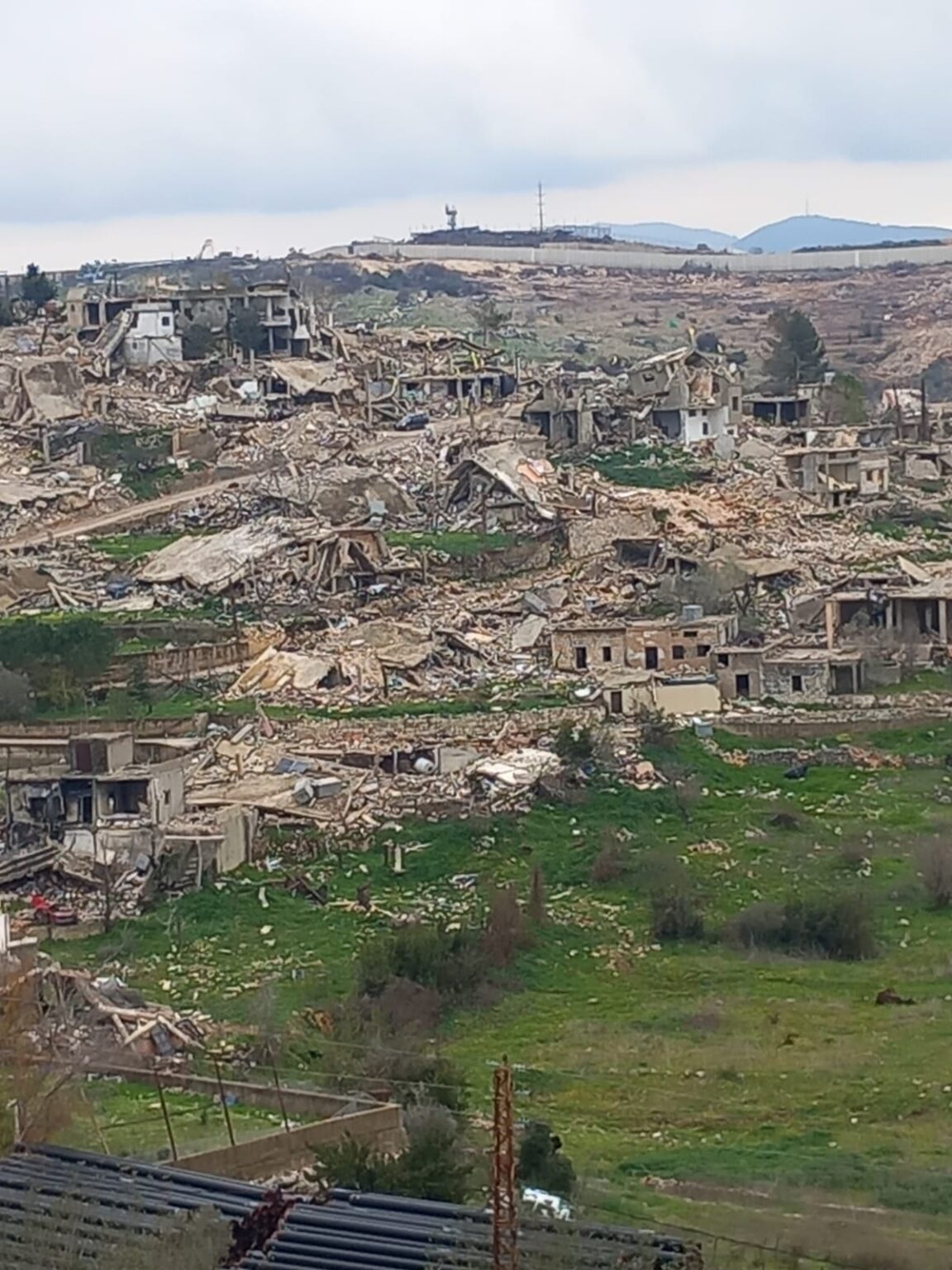 الدمار في بلدة راميا