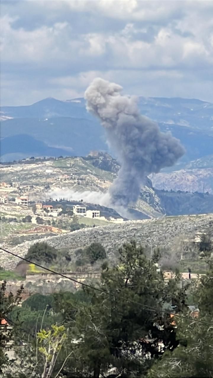 الغارة التي استهدفت يحمر - الشقيف