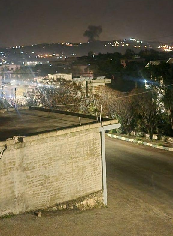 مراسلة الأخبار:  سلسلة غارات استهدفت اطراف بيت ياحون ووادي مريمين بين زبقين و ياطر