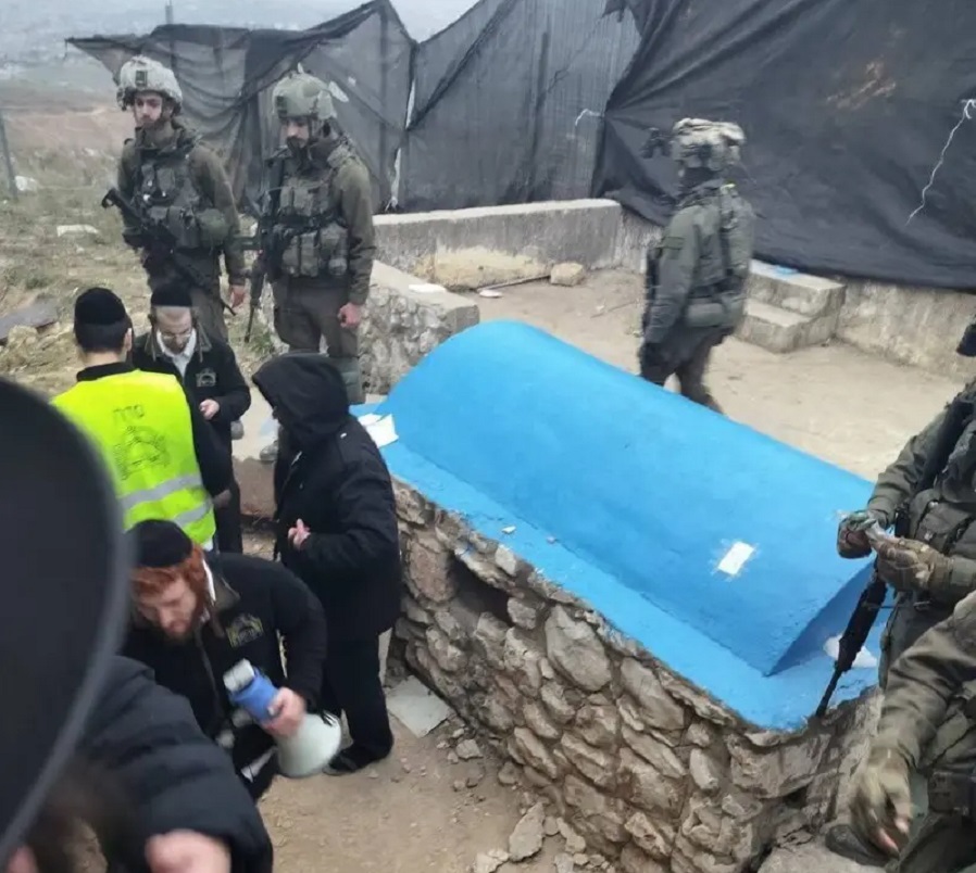 الجيش الإسرائيلي قام بتنظيم الزيارة للأراضي اللبنانية (مواقع التواصل الاجتماعي)