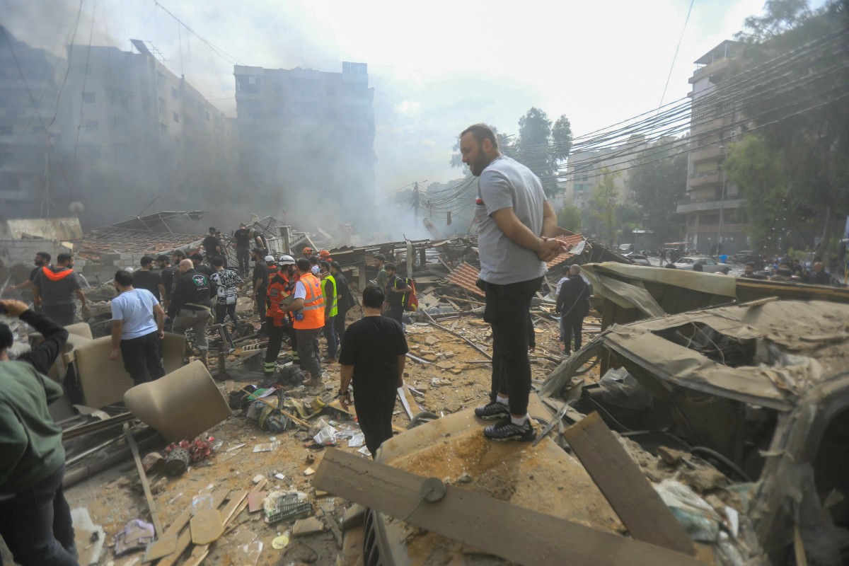 قصف وقتال ميداني في حرب 2024 (أ ف ب)