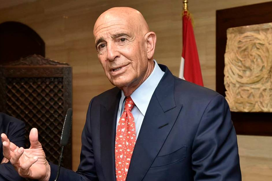 المبعوث الأميركي إلى لبنان توم براك (أ ف ب)