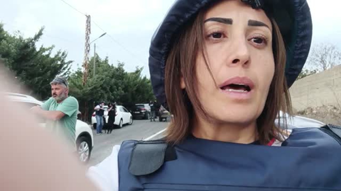 مراسلة الأخبار آمال خليل