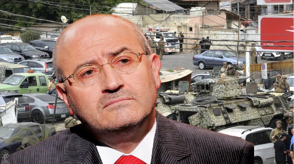 الوزير السابق غازي العريضي: الجيش يتسلم سلاح من الفصائل الفلسطينية في مخيم البرج في بيروت،  ويقوم بدوره على أكمل وجه، المهام على الحدود اللبنانية السورية، مواجهة الإرهاب، مواجهة صناعة المخدرات وتهريبها والاتجار بها