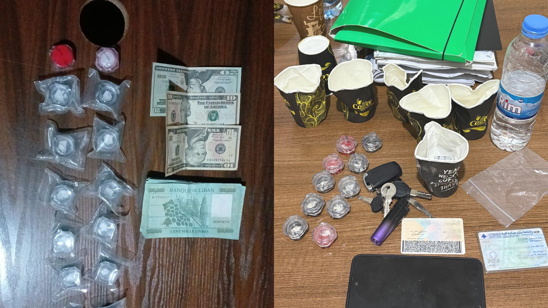 يروّجان المخدّرات في غزير، ومفرزة استقصاء جبل لبنان توقفهما وتضبط كميّة منها