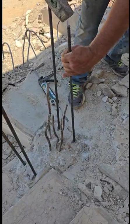 زرع حديد الأعمدة