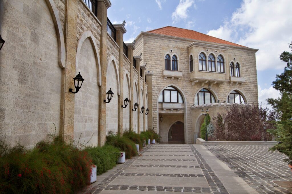 دارة آل العبدالله في الخيام التي هدمت أخيرًا