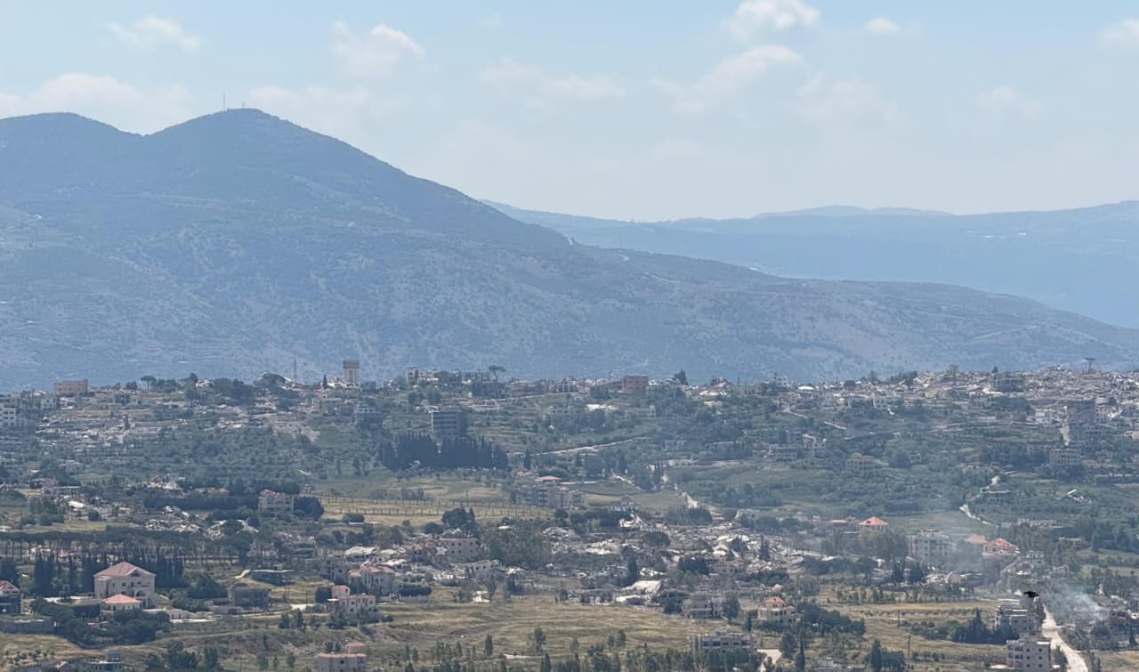 صورة لجانب من مدينة الخيام نشرها أحد الناشطين - تاريخ اليوم 23 أيّار  2026