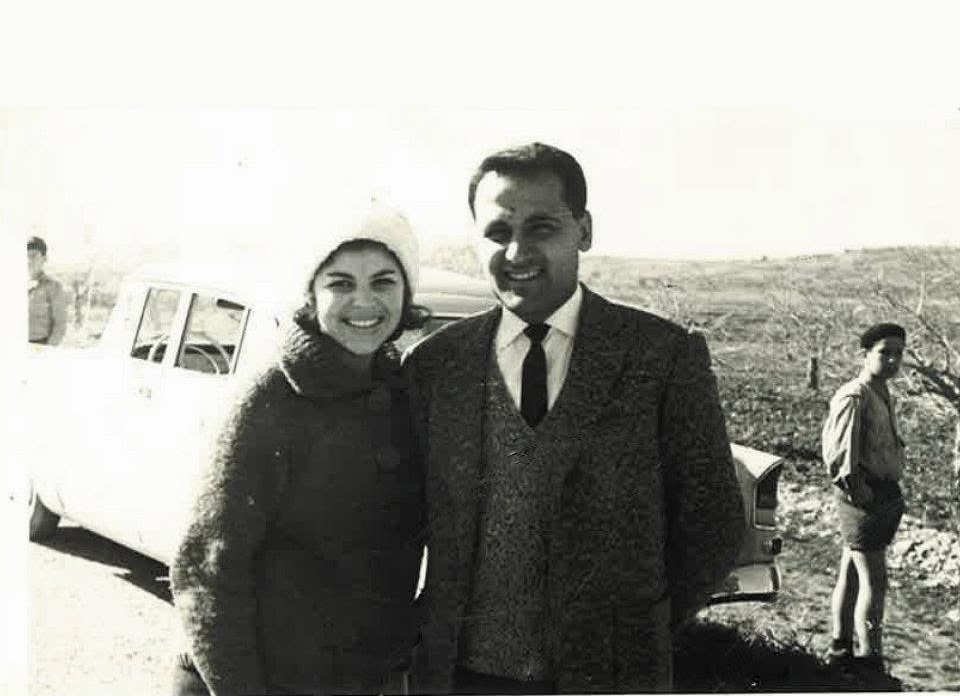 الاستاذ حسن مخزوم والأديبة فاطمة مهنا