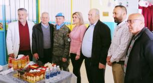 إنتهاء مشروع تأهيل صفوف الروضات في مدرسة عين عرب