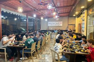 حفل إفطار حاشد أقامته أكاديمية الخيام الرياضية