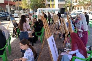 سمبوزيوم رسم حي بعنوان 