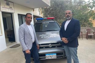 بلدية عين جرفا تشكر ماجد الحمرا على تبرّعه بسيارة رباعية الدفع دعماً لعملها