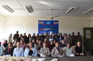 اختتام ورشة عمل لتعليم مهارات الطهو للنساء أقامتها الكتيبة الهندية في سوق الخان