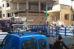 الخيام بين الدمار والنهب، شاحنات تدخل فارغة وتخرج محمّلة بالمسروقات