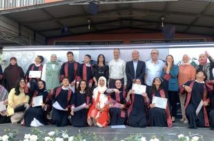 رئيس بلدية حبوش رعى حفل تكريم مدرسة حسن حلال طلابها الناجحين