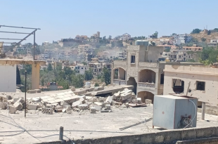 ارتقاء الشاب محمد عبدالله  الهادي جراء استهدافه بغارة من مسيرة في بلدته الخيام