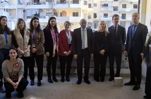 سفير بلجيكا ووفد من وزارة الخارجية في زيارة لـ عامل  في الشياح والحارة