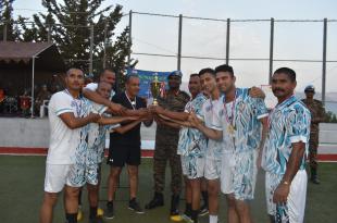 الكتيبة الهندية تعزز جسور الثقة عبر مباراة ودية في كوكبا