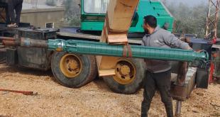 مضخة مياه من الصليب الأحمر الدولي إلى مزرعة حلتا