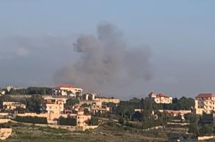 العدوّ يدمّر المبنى الذي يضم فرع جمعية القرض الحسن في مدينة النبطية