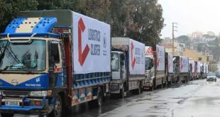 وصول قافلة مساعدات إلى القرى المسيحية في قضاء مرجعيون