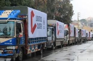 وصول قافلة مساعدات إلى القرى المسيحية في قضاء مرجعيون