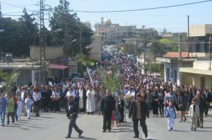 تقليص مسيرات الشعانين في القليعة ورميش إلى محيط الكنائس وسط إجراءات احترازية