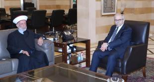 مفتي حاصبيا ومرجعيون يبحث الأوضاع الجنوبية مع رئيس الحكومة ووزيرة الشؤون ويؤكد ضرورة تسريع الدعم
